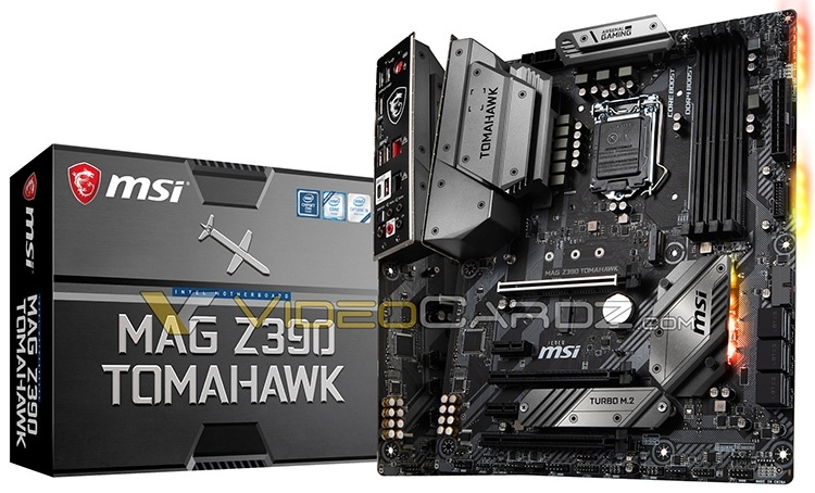 MSI готовит дуэт матплат MAG Z390 Tomahawk и MPG Z390 Gaming Plus