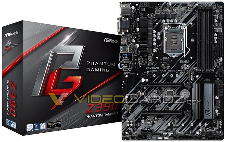 Серия плат ASRock Z390: Taichi, Phantom Gaming, Extreme и другие