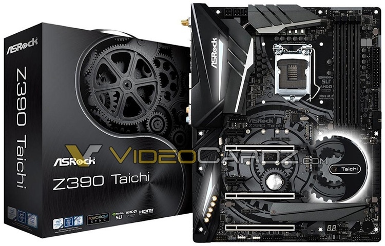 Серия плат ASRock Z390: Taichi, Phantom Gaming, Extreme и другие