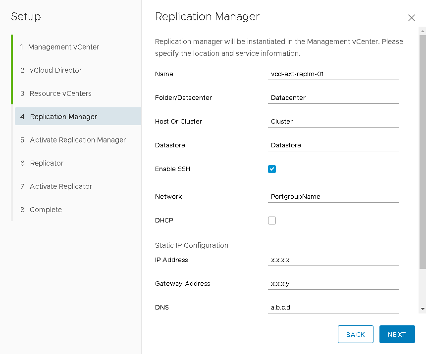 Развертывание vCloud Extender - 13