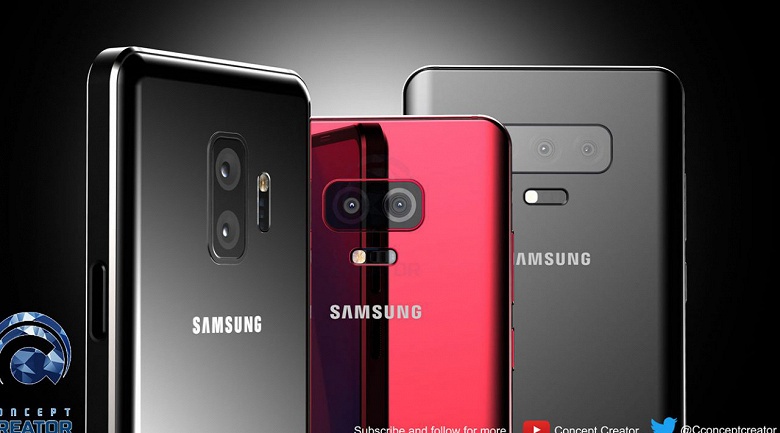 Так может выглядеть флагманский смартфон Samsung Galaxy S10