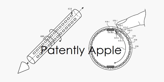 В Apple придумали добавить в перо ультразвуковые датчики