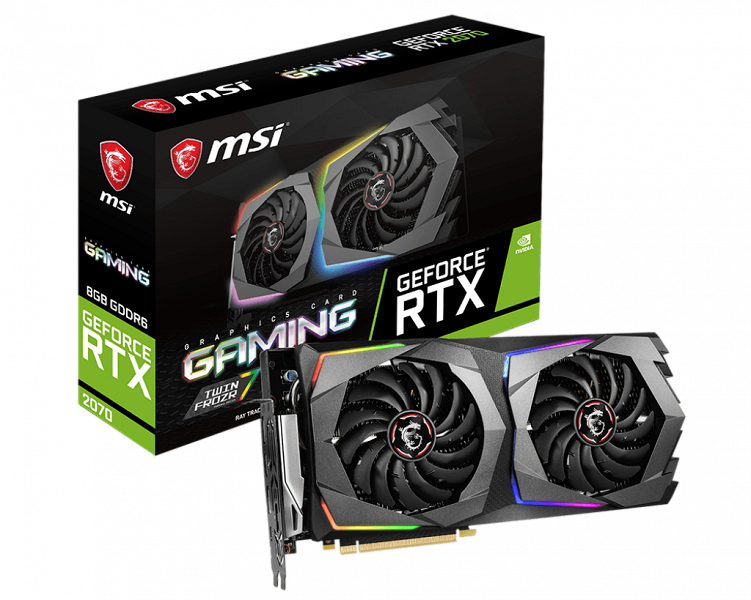 MSI представила сразу восемь моделей видеокарт GeForce RTX 2070