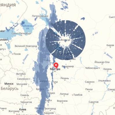 Карта дождей смоленск онлайн в реальном времени