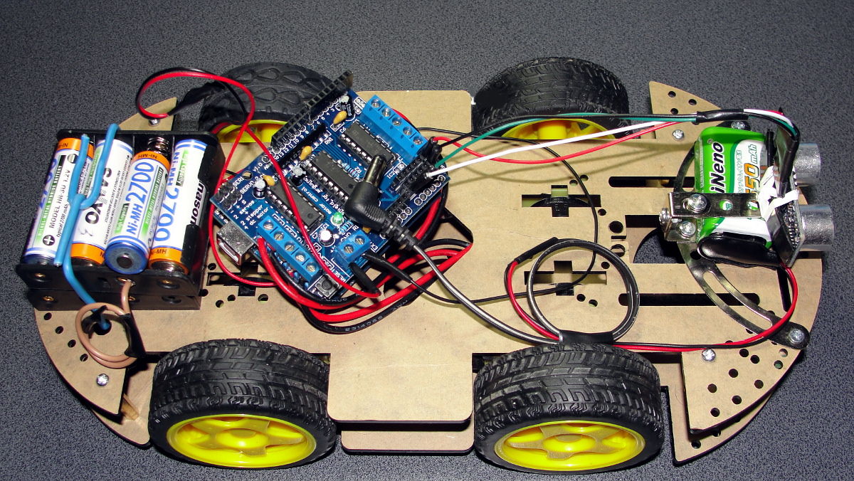 Arduino. Проект «Робот-машина RoboCar4W»