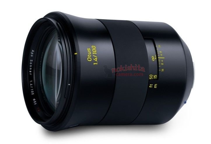 Появились изображения объектива Zeiss Otus 1.4/100