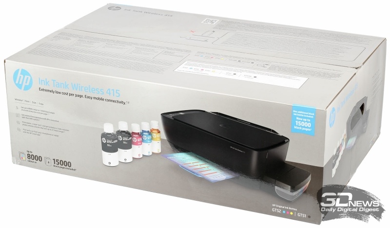 Замена печатающей головки hp ink tank wireless 415