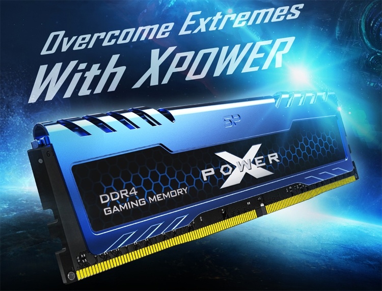 Модули памяти Silicon Power Xpower DDR4 рассчитаны на игровые ПК