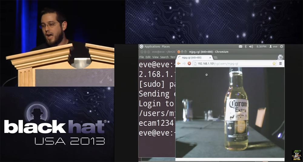 Конференция BLACK HAT USA. Как Голливудский хакер использует камеры наблюдения. Часть 2 - 31