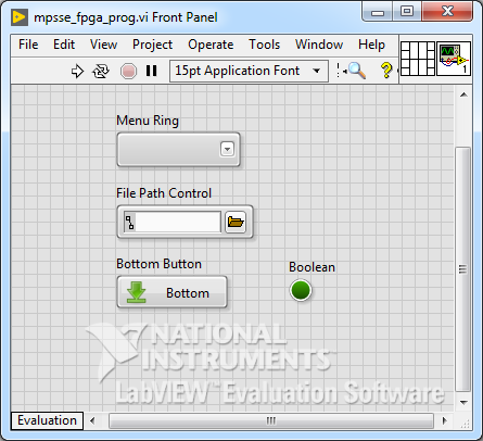 Пишем загрузчик ПЛИС в LabVIEW - 2