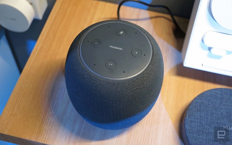 Умная колонка Huawei AI Speaker — когда проще скопировать Apple HomePod, чем придумывать оригинальный дизайн