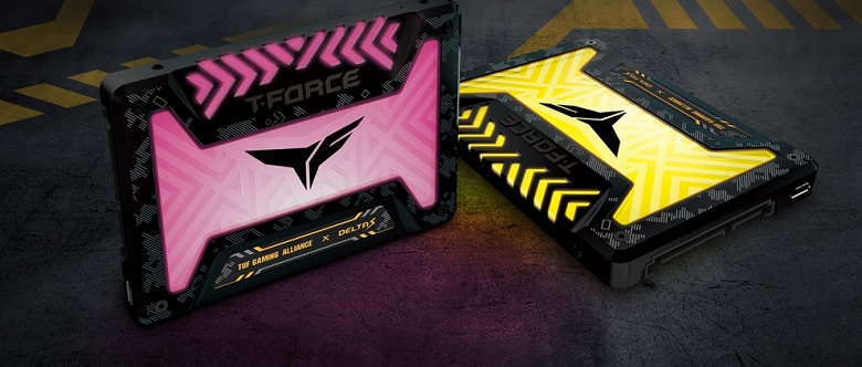 Накопители Team Delta S TUF Gaming RGB SSD и модули памяти Delta TUF Gaming RGB получили оформление бренда Asus TUF Gaming Alliance