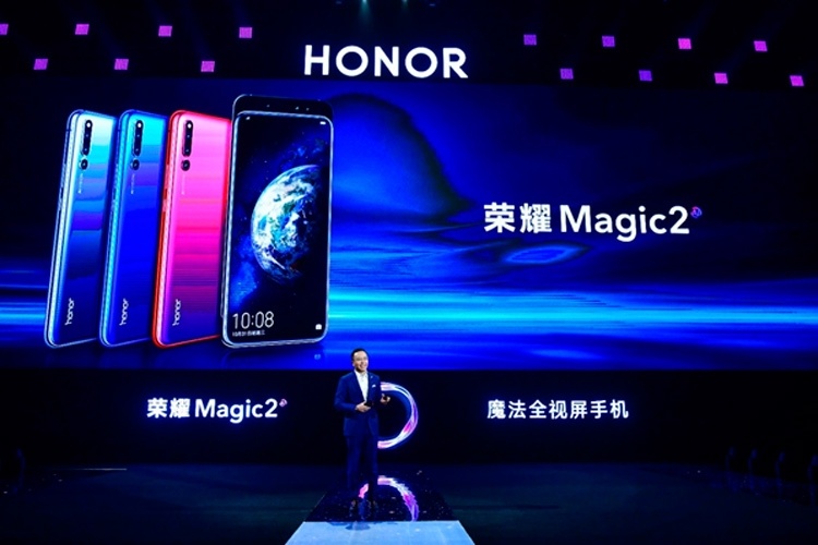 Honor Magic 2: анонсирован безрамочный смартфон-слайдер с чипом Kirin 980 и шестью камерами