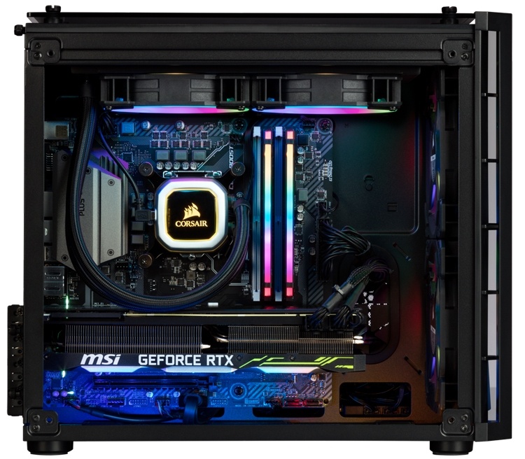 Corsair Vengeance 5180 Gaming PC: игровой компьютер в двухсекционном корпусе