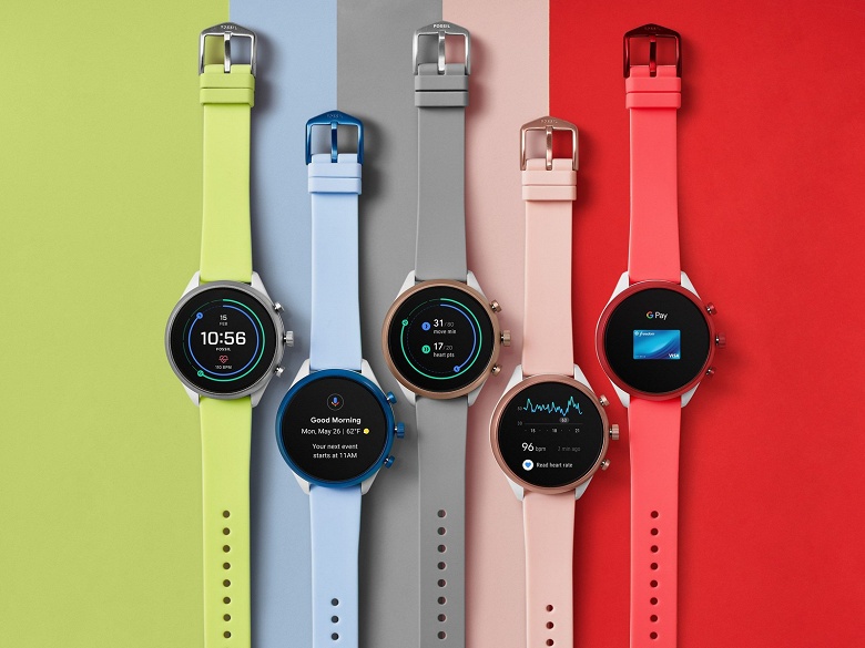 Fossil Sport — яркие умные часы на новой платформе Qualcomm