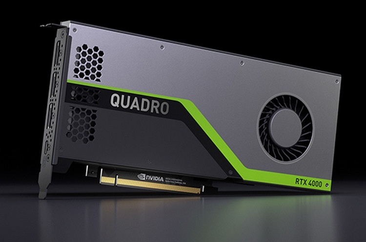 NVIDIA Quadro RTX 4000: первая видеокарта среднего уровня на базе Turing