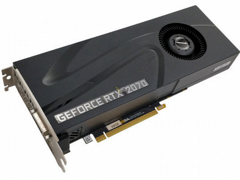 3D-карты Manli GeForce RTX 2070 и 2080 Ti оснащены системами охлаждения с «турбинами»