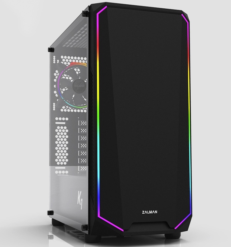 Zalman K1: ПК-корпус с RGB-подсветкой за 75 евро