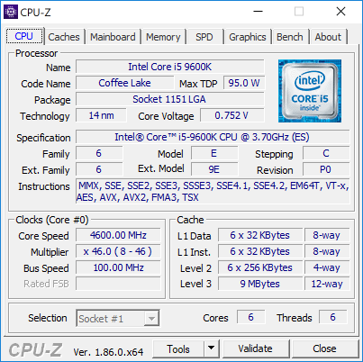 Новая статья: Обзор процессора Intel Core i5-9600K: шестиядерник из восьмиядерника из шестиядерника