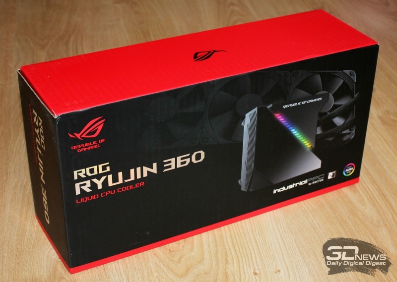 Новая статья: Система жидкостного охлаждения ROG Ryujin 360: и ты, ASUS?