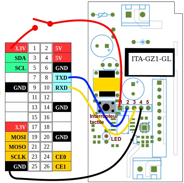 Sonoff Basic прошивка через Raspberry Pi - 2