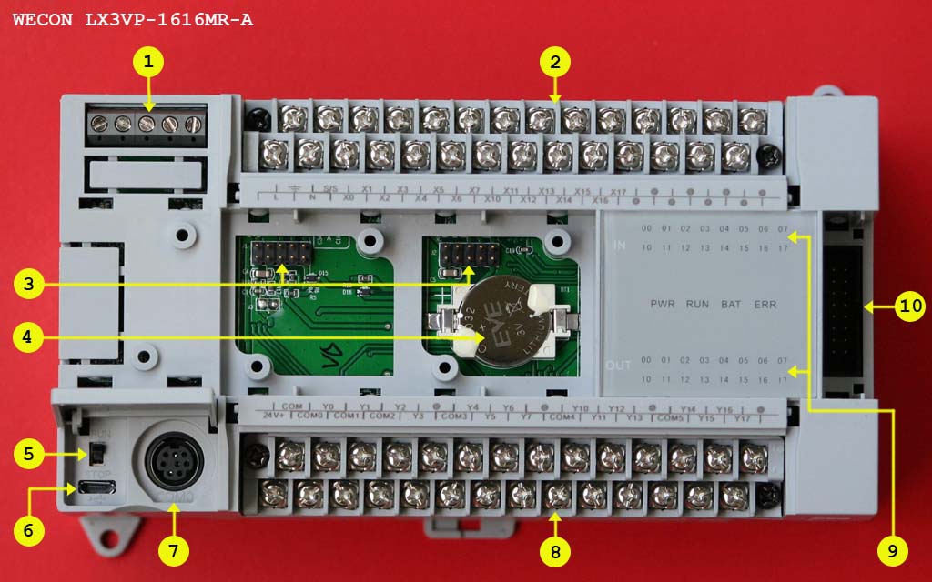 Новые китайские ПЛК с Алиэкспресс: Wecon LX3VP-LX3VE - 5