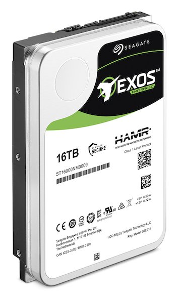 Компания Seagate успешно испытала первые жесткие диски объемом 16 ТБ, в которых используется подогрев носителя