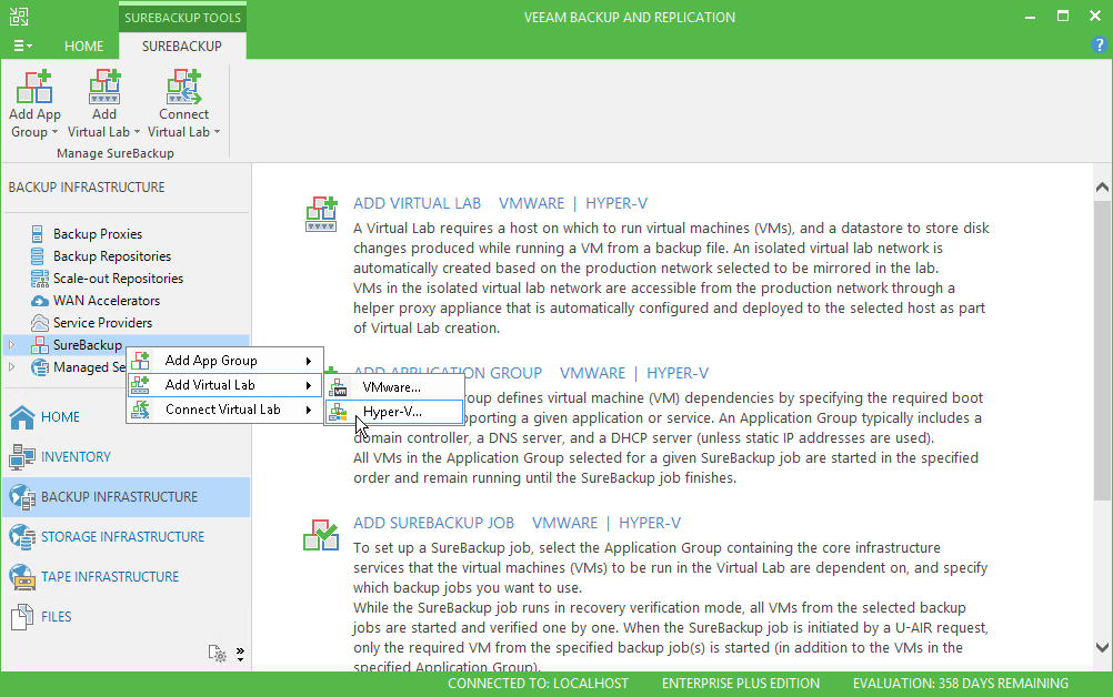 veeam backup domain controller