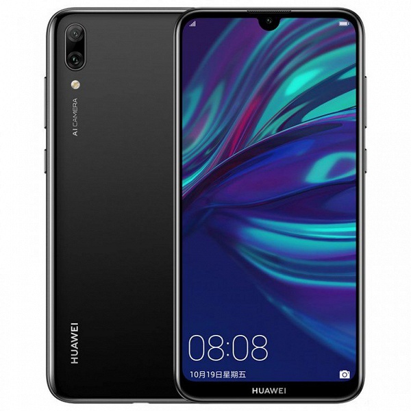 Представлен бюджетный смартфон Huawei Enjoy 9: полукруглый вырез экрана, двойная камера, SoC Snapdragon 450 и АКБ емкостью 4000 мАч