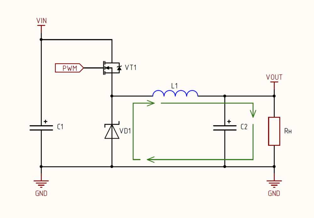 Разработка buck-преобразователя на STM32F334: принцип работы, расчеты, макетирование - 4