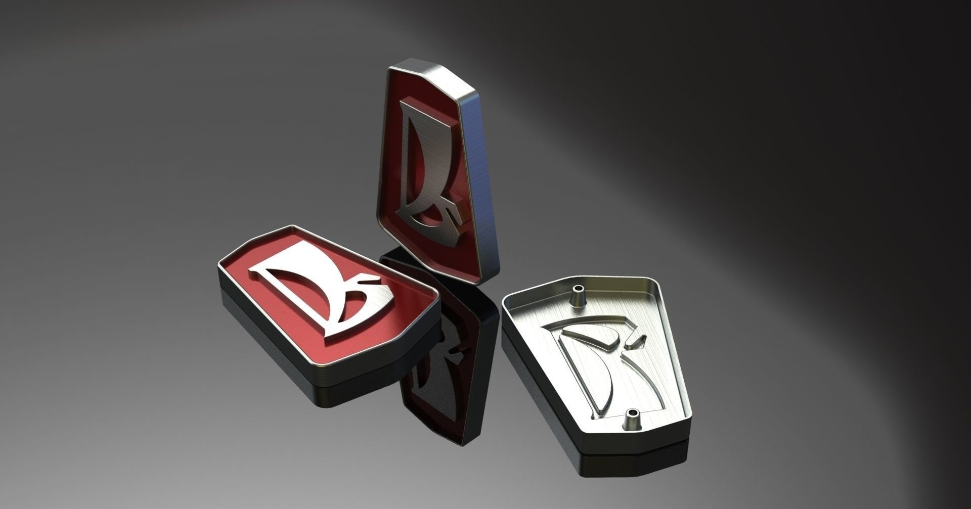 Логотип ВАЗ 3d