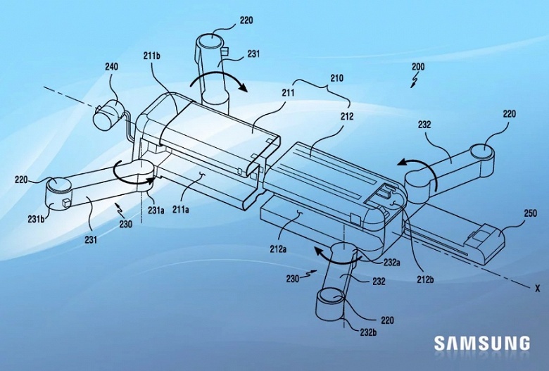 Дроны Samsung вскоре могут стать реальностью