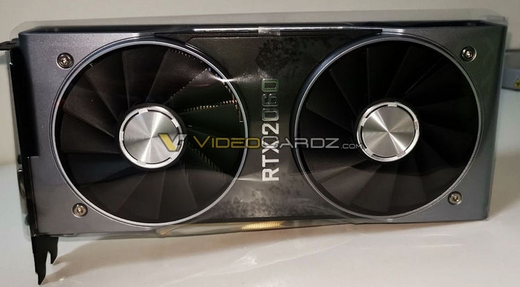 NVIDIA не смогла сохранить в секрете внешний вид GeForce RTX 2060 Founders Edition