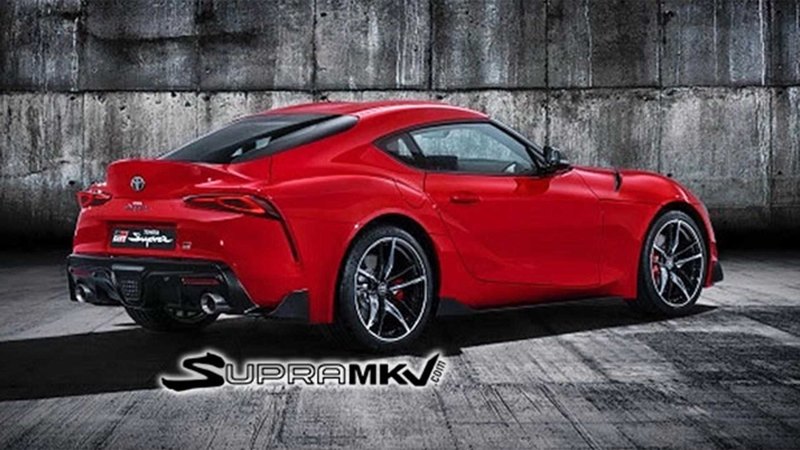 Новую Toyota Supra показали на фотографиях