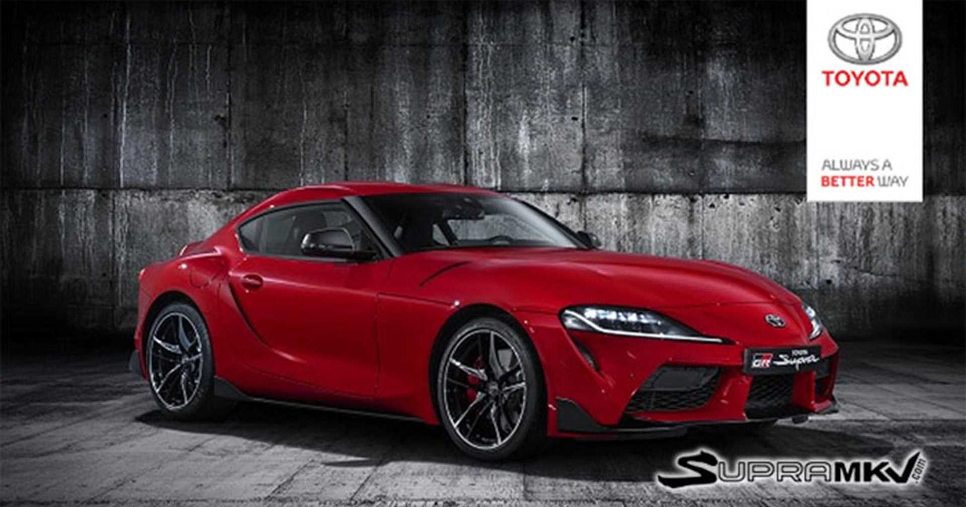 Новую Toyota Supra показали на фотографиях