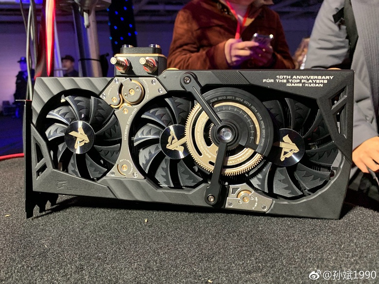 Фотогалерея дня: 3D-карта Colorful GeForce RTX 2080 Ti Kudan