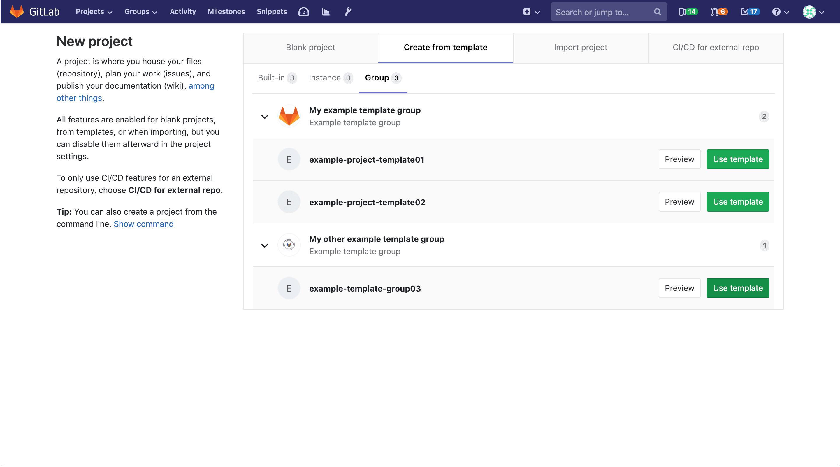 Gitlab добавить проект в группу