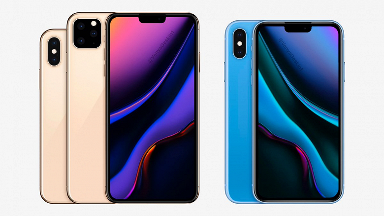 Новое изображение iPhone XI Max и iPhone XR 2019 демонстрирует уменьшенную монобровь