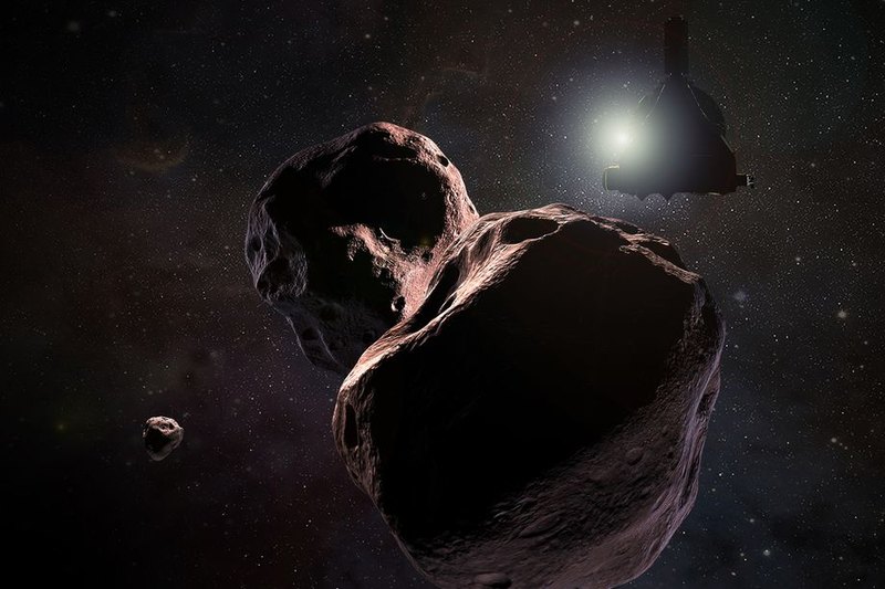 Показано приближение зонда New Horizons к Ultima Thule