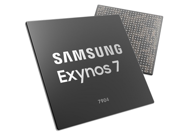 Процессор Samsung Exynos 7 Series 7904 рассчитан на смартфоны среднего уровня