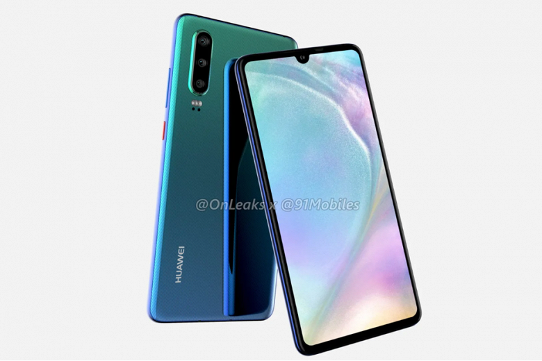 Большая утечка раскрыла подробности о флагманских камерофонах Huawei P30