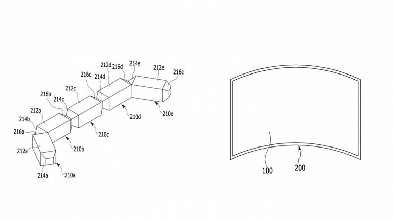 Огромные модульные телевизоры Samsung могут стать гибкими