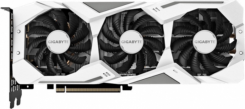 3D-карта Gigabyte GeForce RTX 2070 Gaming OC White 8G окрашена в белый цвет и разогнана производителем