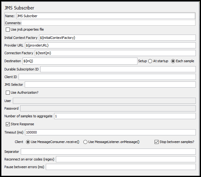 IBM MQ и JMeter: Первый контакт - 19