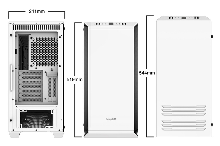 Dark Base 700 White Edition: корпус be quiet! в белоснежном исполнении