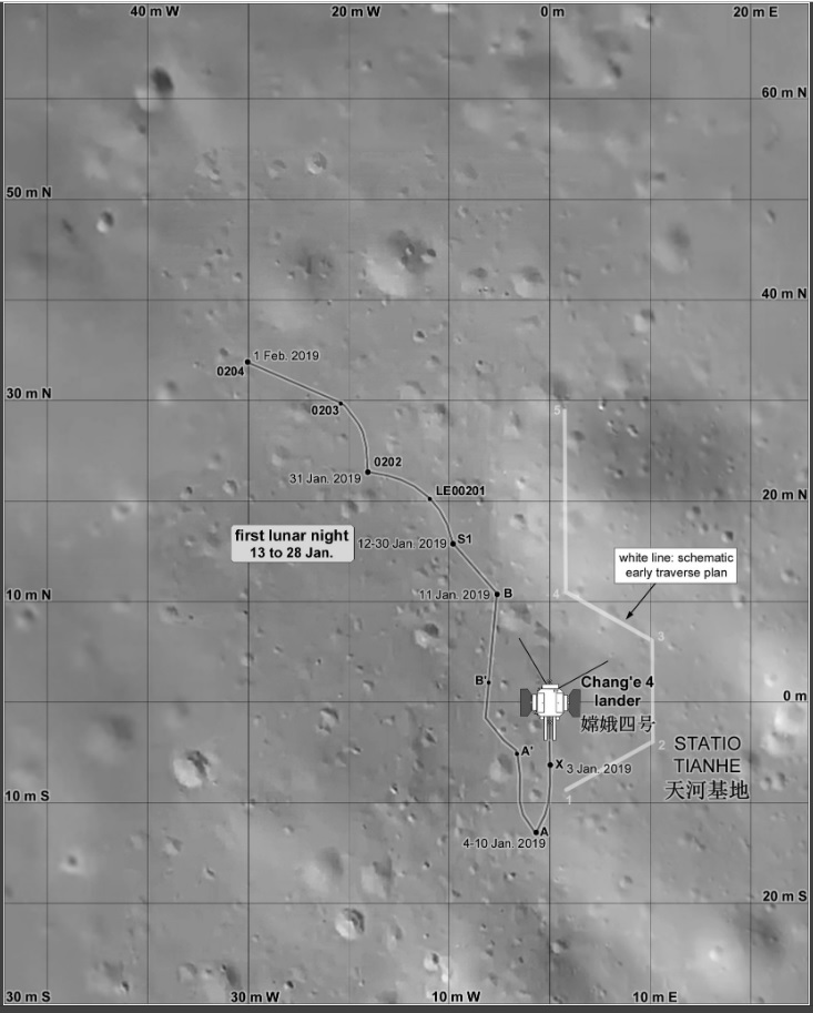 Лунный орбитальный зонд NASA сделал первые снимки Китайской станции «Чанъэ-4» — два пикселя света - 12