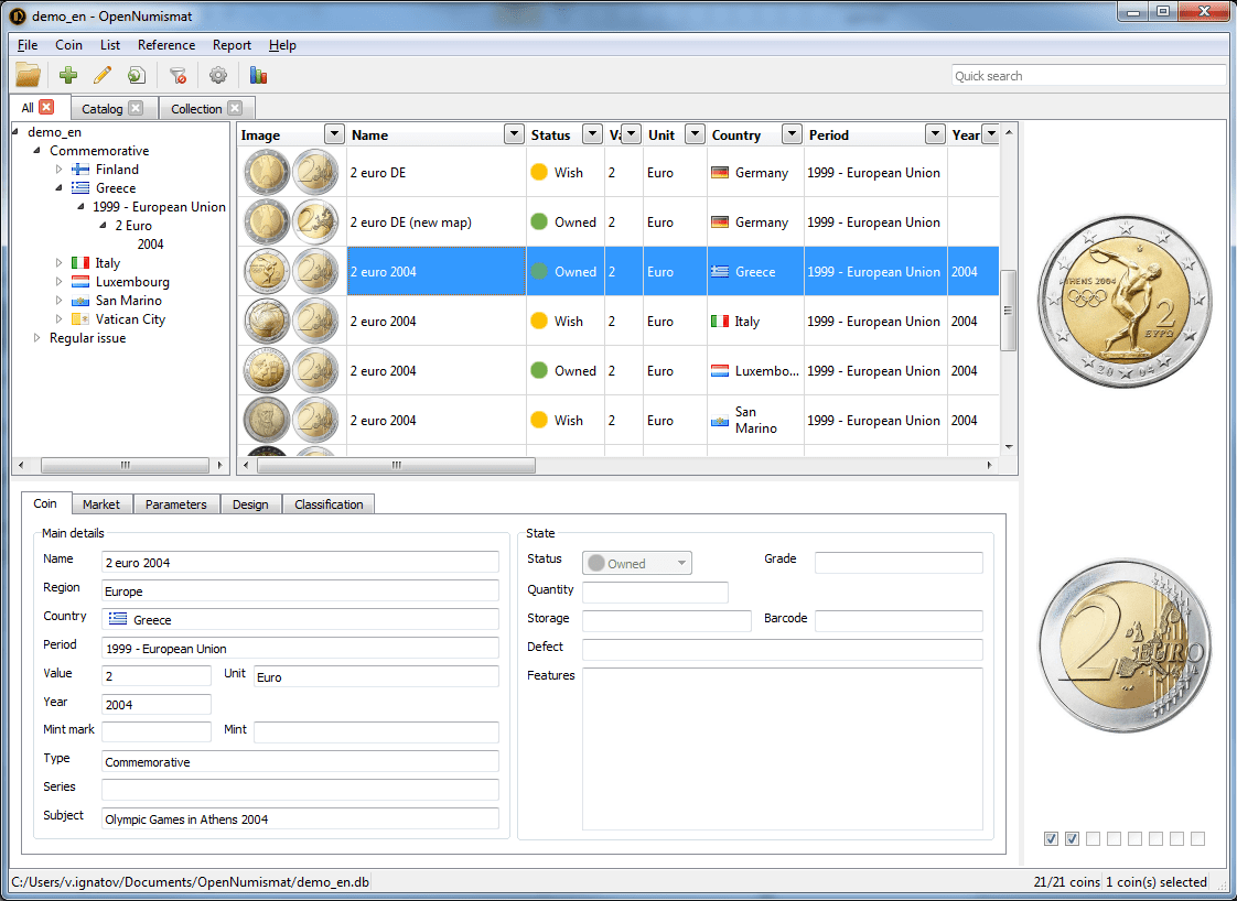 Программы для нумизматов. OPENNUMISMAT. Лучшие программы для нумизматов. Лучшие приложения для нумизматов. Программа для филателистов.