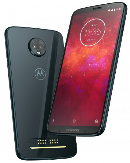 Прошлогодний смартфон Moto Z3 Play обновили до Android 9.0 Pie