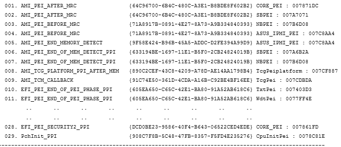 Статический анализ «BIOS-UEFI» или как получить Dependency Graph - 6