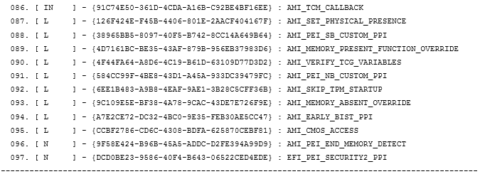 Статический анализ «BIOS-UEFI» или как получить Dependency Graph - 9